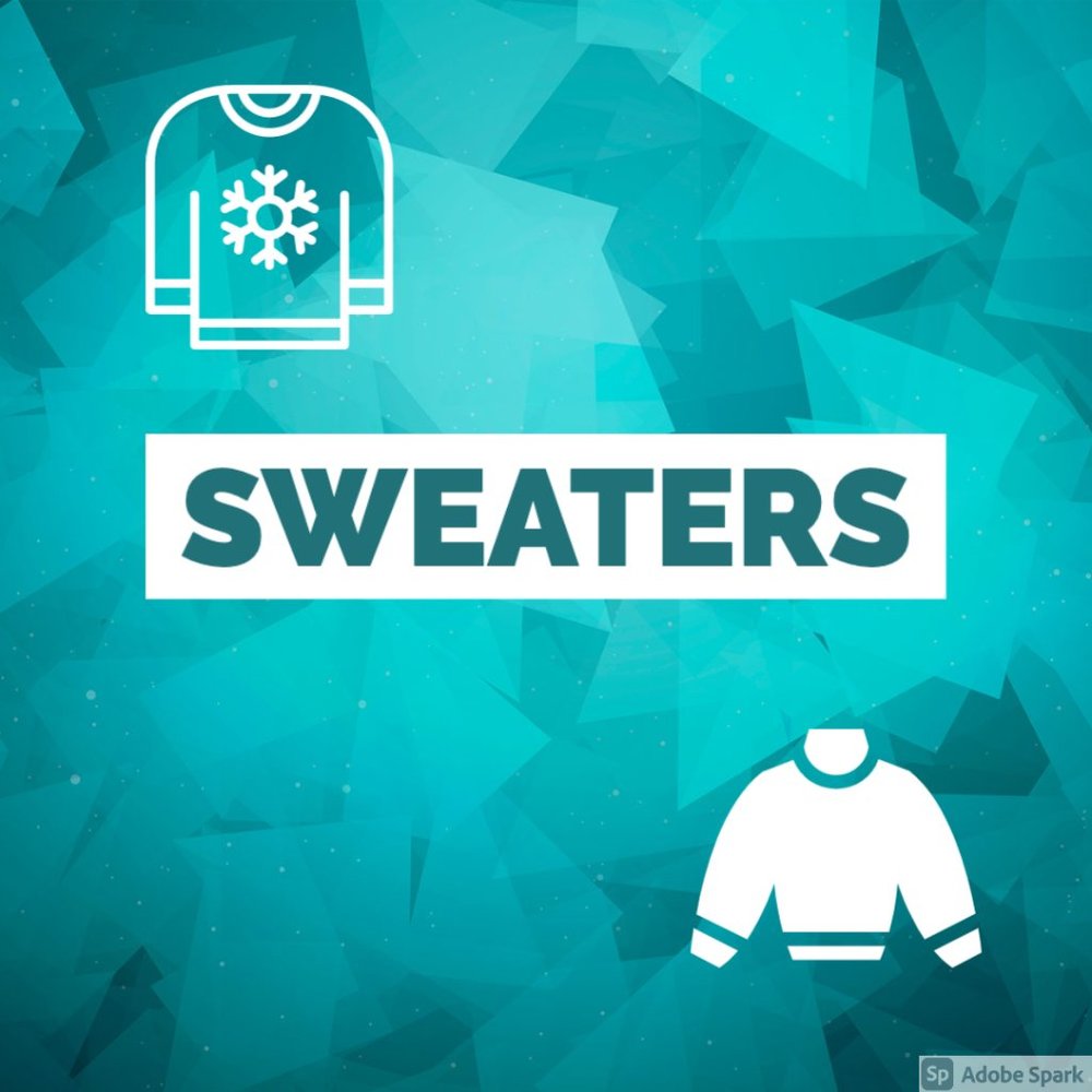 From $5! Sweaters